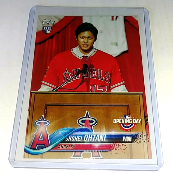 Shohei ohtani Rookie opening day #200